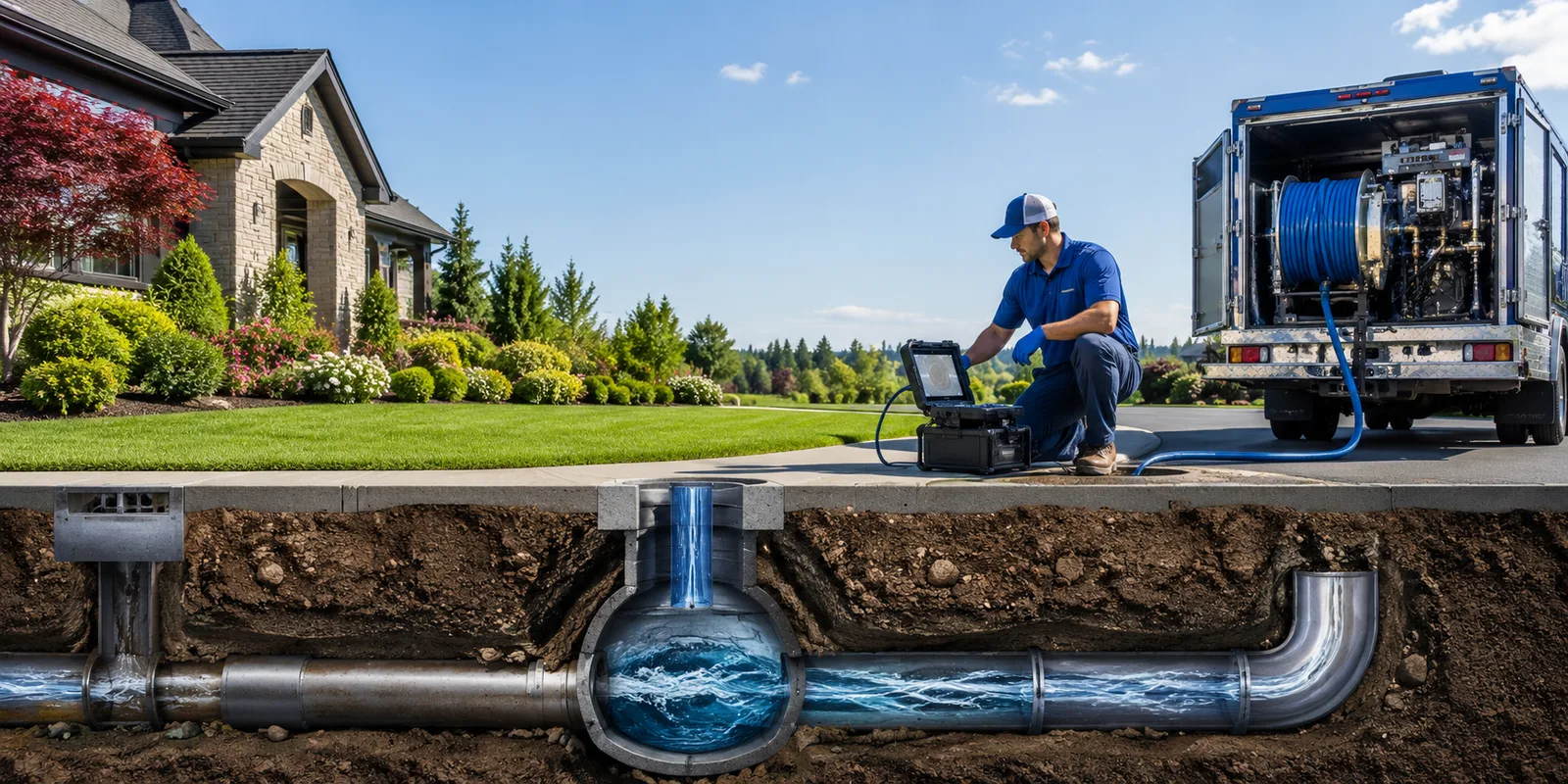 Drainage restoration information for Calumet, MI